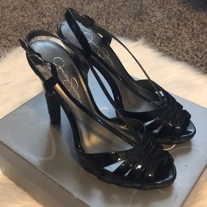 Jessica Simpson Patent Leather Heels Size 7